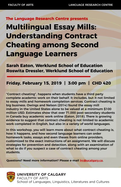Contract Cheating_Poster - LRC Workshop