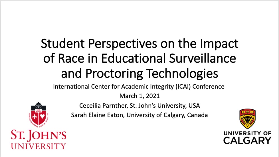 Parnther & Eaton #ICAI2021 Slide 1