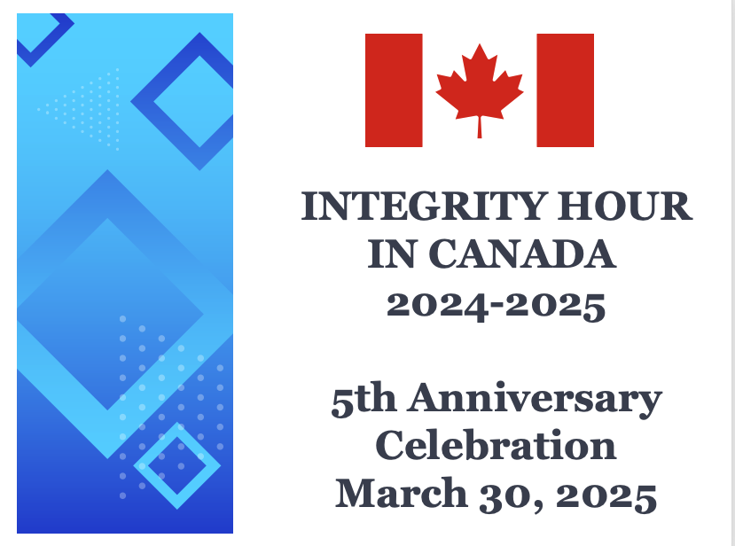 Celebrating 5 Years of Integrity Hour in Canadian Higher Education ...
